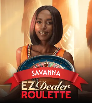Live-гра EZ Dealer Roulette Savanna у Слотокінг казино